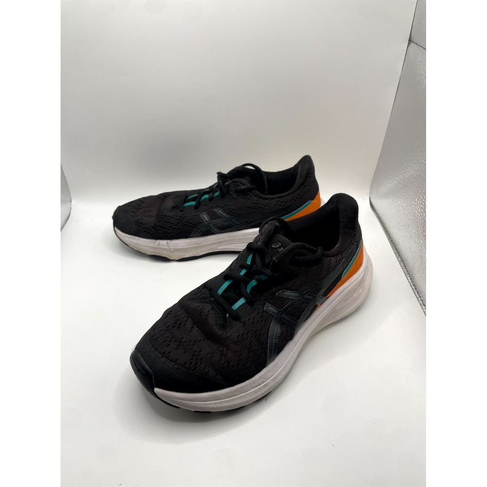 Asics GT-1000 13 GS 1014A343 Unisex Kids 3.5 Sneaker Black Carbon Running Shoes